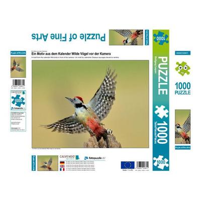 CALVENDO Puzzle Wilde Vögel vor der Kamera 1000 Teile Lege-Größe 640 x 480 cm Foto-Puzzle Bild von Wolfgang Lequen
