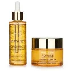 ELIZABETH GRANT Royale Imperial Honey mit Bernstein 24h Creme 100ml, Aqua Oil 55ml