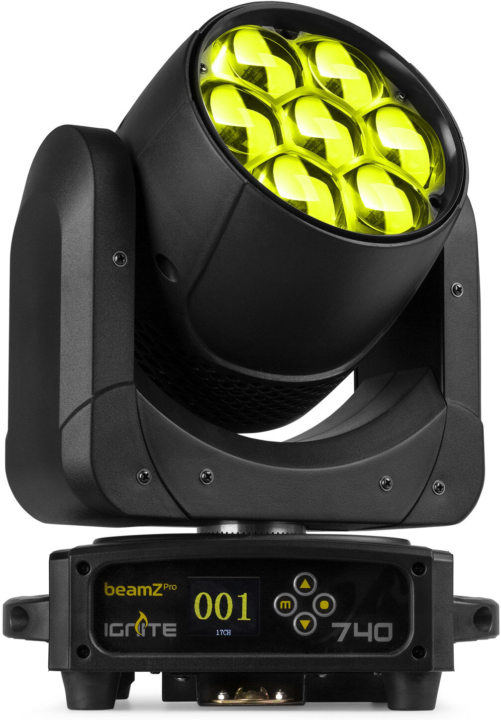 Beamz Pro Ignite740 Wash Moving Head Zoom 7x40w