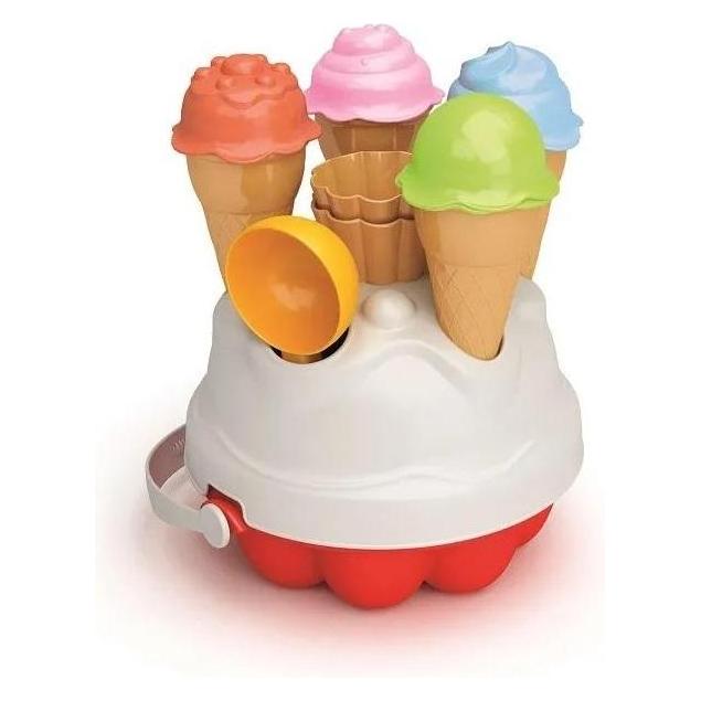 Tupiko Cupcake-Formen mit Eis in einem Korb (58226409)