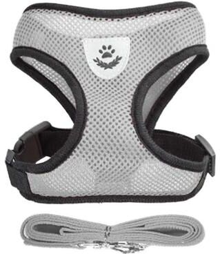 Uplifted Finds Aero Mesh Ergonomic Escape Resistant Harness grey l