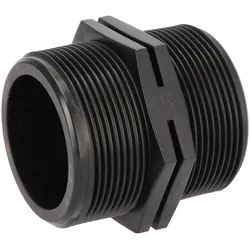 PVC Doppelnippel  2" x 2" Außengewinde