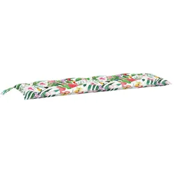 vidaXL Gartenbank-Auflage Mehrfarbig 150x50x7 cm Oxford-Gewebe