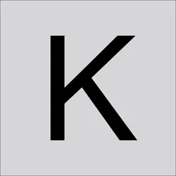 RZB Buchstabe "K" 99224.003.K