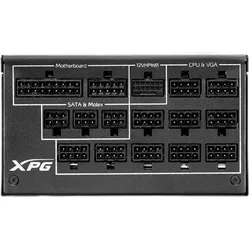 XPG CYBERCOREII1300P-BKCUS (1300 W), PC Netzteil, Schwarz
