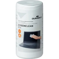 DURABLE 573602 - Reinigungstücher, Spenderdose mit 100 Tüchern