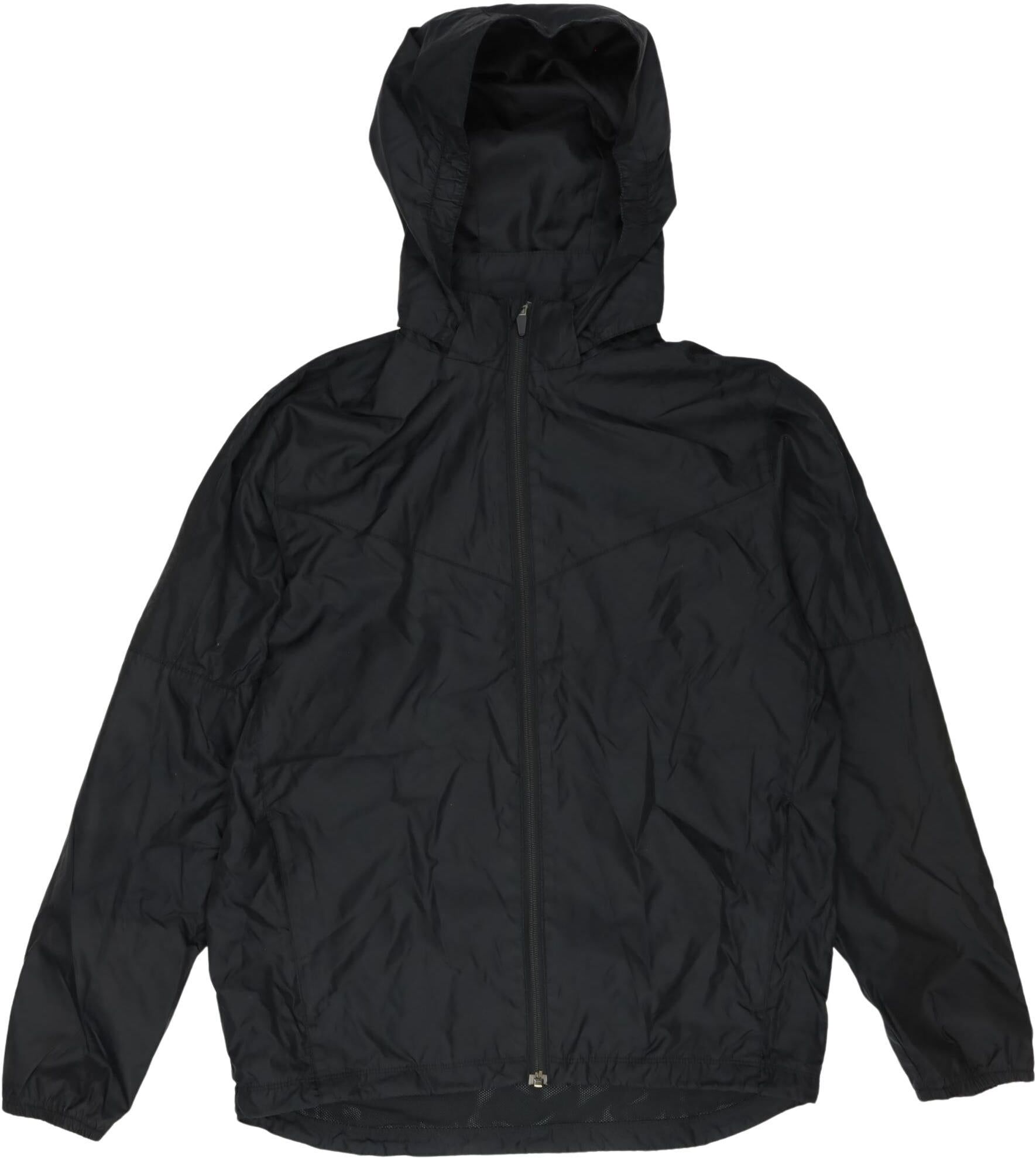 Nike Jungen Jacke oder Mantel, Schwarz, Gr. L, Synthetik - Second Hand