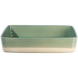 ASA Selection Grande Auflaufform rechteckig salbei 36x26x7,5cm, Auflaufform, Grün