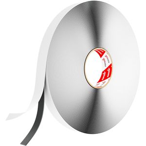 Poppstar Dichtungsband 1009887 doppelseitiges Butylband, selbstverschweißend, wasserdicht, schwarz, 15mm x 25m