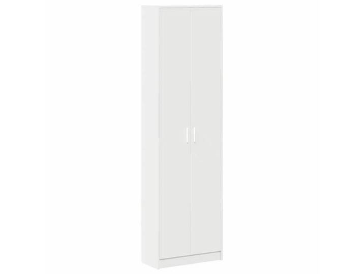 BEST Armoire à vitrine（bien rangée et organisée）- Armoire avec étagère Blanc 55 x 25 x 189 cm Bois d'ingénierie Nov677323