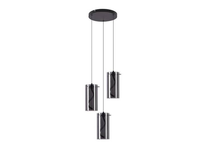 Nettlife LED Pendelleuchte Castillo Ⅲ 25/25/150 cm, Schwarz, Metall, LED integrated, 25x150x25 cm, Lampen & Leuchten, LED Beleuchtung, LED-Hängeleuchten