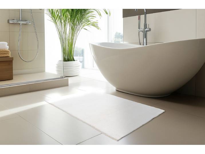 Tapis de bain Fresh Step 525 67 x 110cm Blanc/Blanc