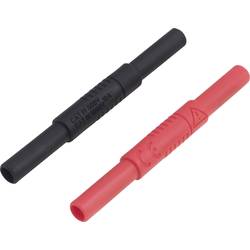 VOLTCRAFT MSL-504 Messleitungsverbinder Buchse 4 mm Buchse 4 mm Schwarz, Rot 1 St.