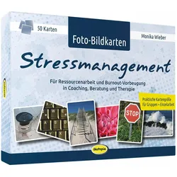 Foto-Bildkarten Stressmanagement, Ratgeber von Monika Wieber