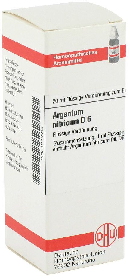 DHU Argentum Nitricum D6 Dilution