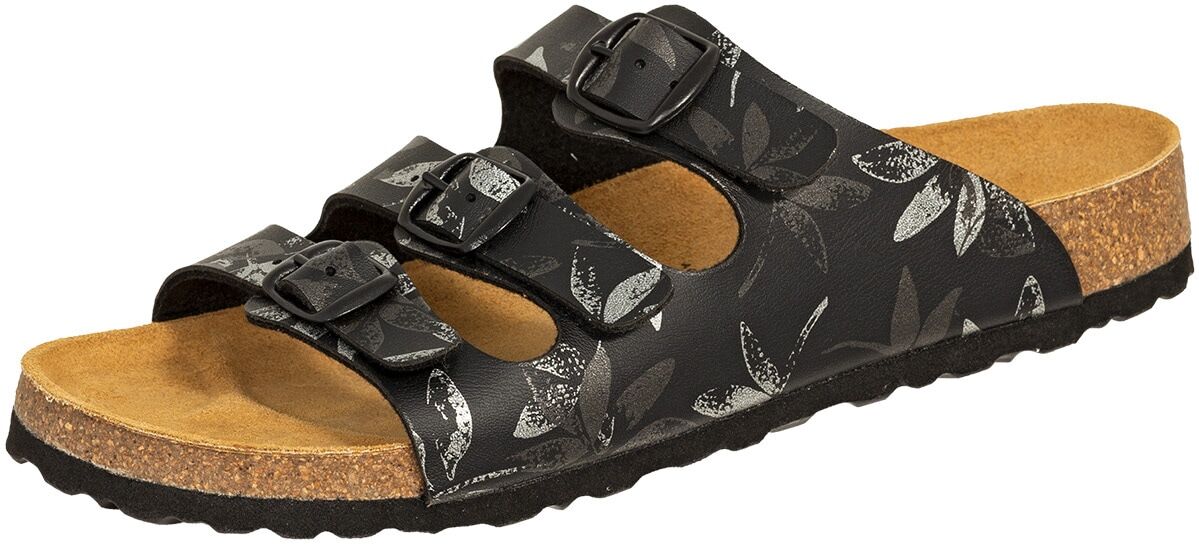 Sandale LICO "Bioline", Damen, Gr. 36, schwarz, Obermaterial: 100% Synthetik synthetic., Schuhe Sandale