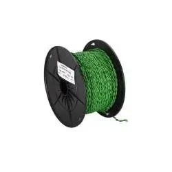 ACV 51-075-111 Lautsprecherkabel verdrillt 2x0.75mm2 grün/grün-schwarz 100m