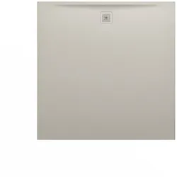 Laufen quadrat Duschwanne „Pro“ 1500 × 1500 mm ohne Oberflächenbeschichtung, ohne Oberflächenveredelung, in Beige (matt)
