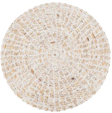 Saro Lifestyle Foil Print Natural Fiber Placemat (Set of 4)