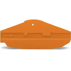 WAGO Abschluß- u.Trennplatte orange 282-366