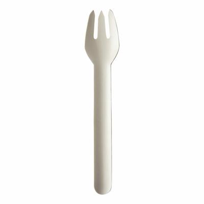 VEPATIM 100x PAPSTAR 'pure' Papiergabeln Gabeln aus Papier 15,5 cm FSC® weiss