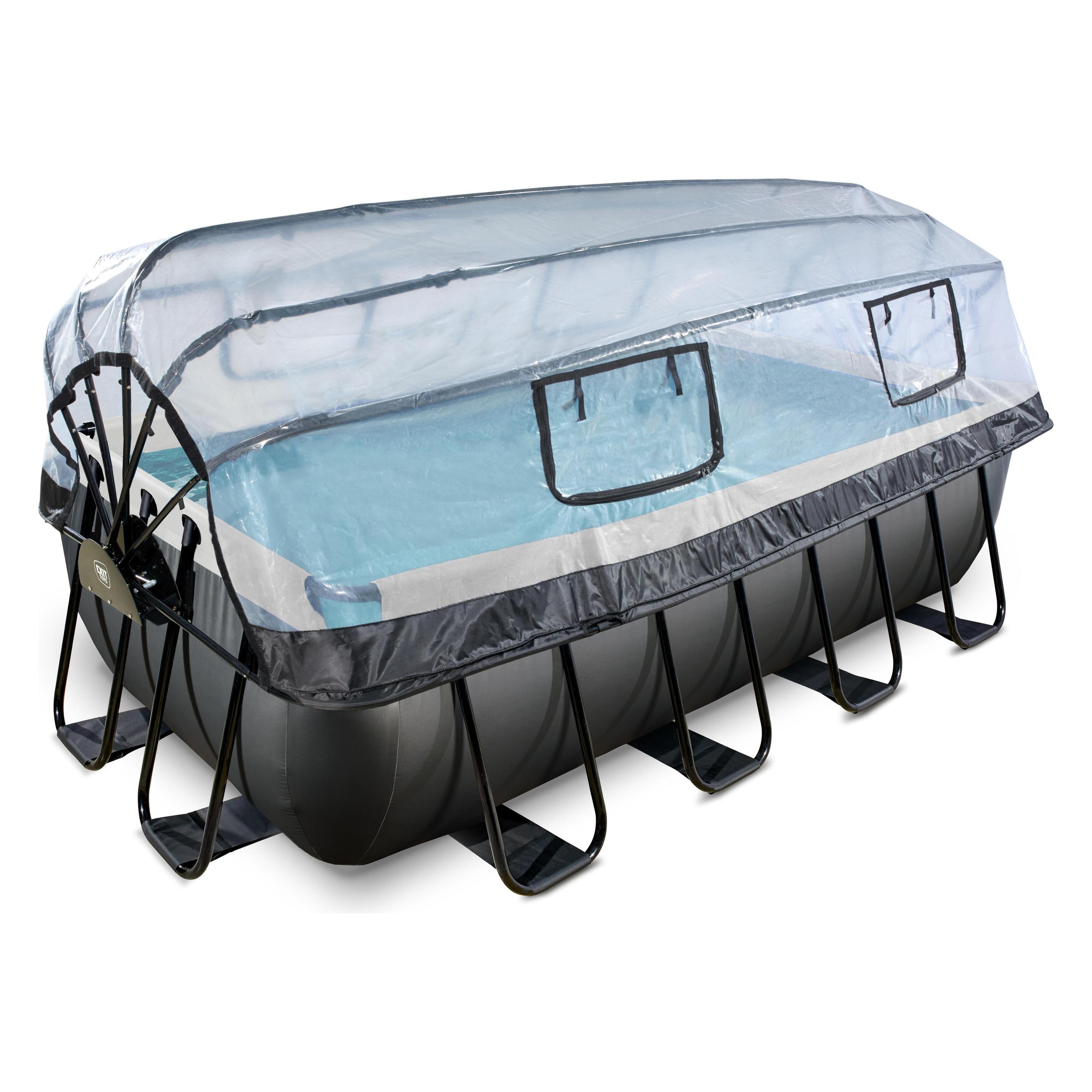Exit Black Leather Pool (400 x 200 x 100 cm) (30.57.42.20)