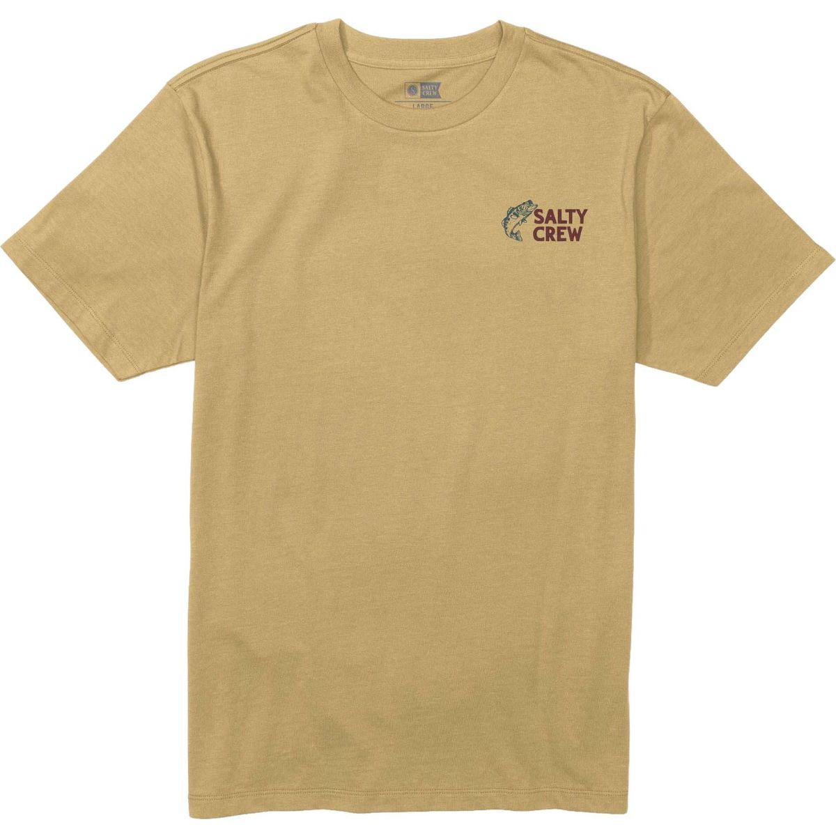 Salty Crew Bait Shop SS Tee mineral yellow (MINYEL) S 25035065-MINYEL-S