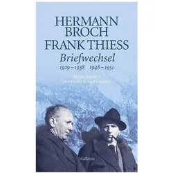 Briefwechsel, Belletristik von Hermann Broch, Thiess Broch
