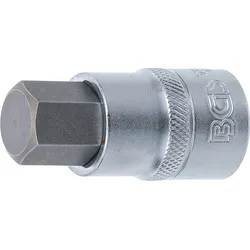 BGS Bit-Einsatz | Antrieb Innenvierkant 12,5 mm (1/2"") | Innensechskant 17 mm
