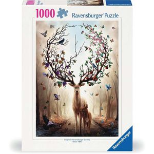 Ravensburger Puzzle 12000459, Magischer Hirsch, 1000 Teile, ab 14 Jahre