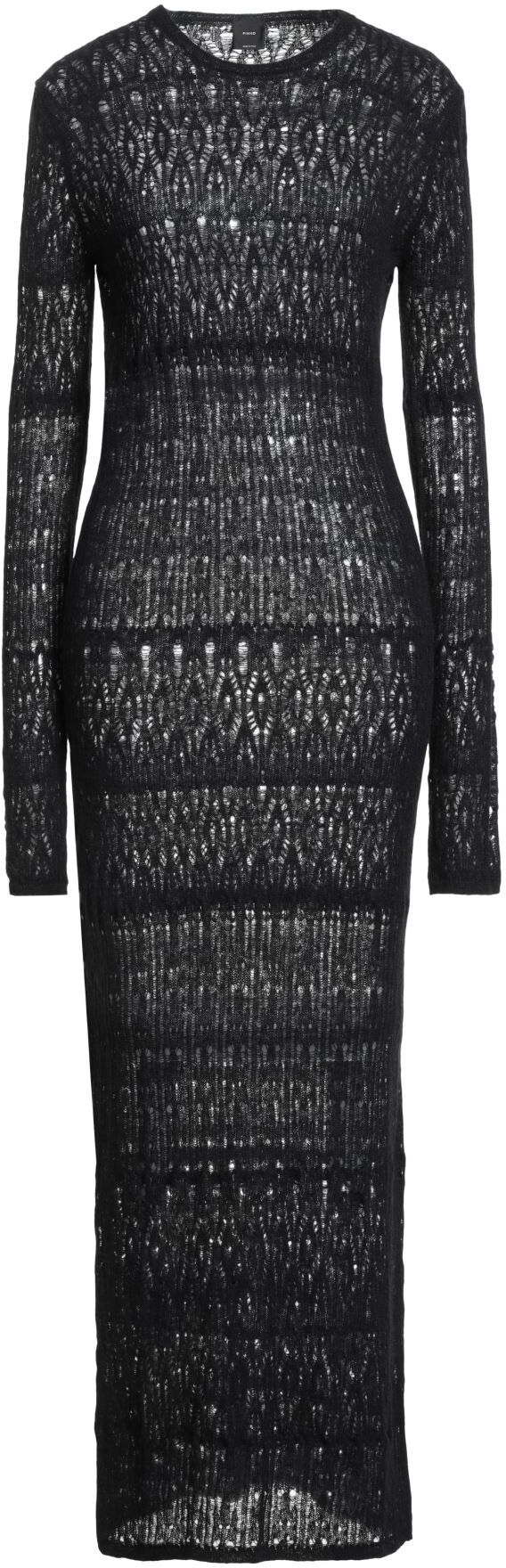 Pinko Vestido largo Mujer Negro S Mujer