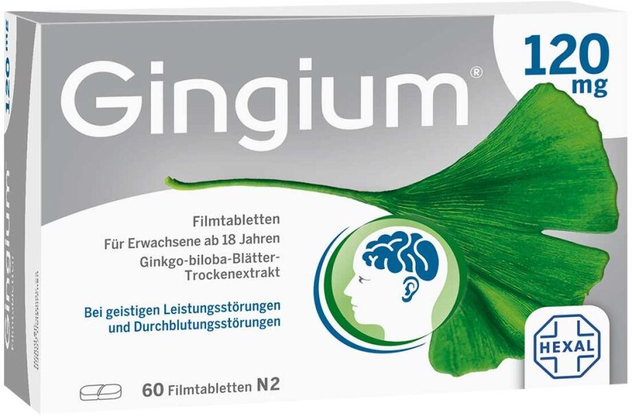Gingium® 120 mg Filmtabletten 60stk
