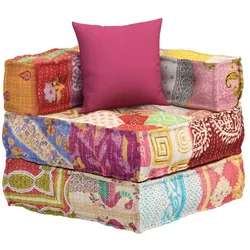 vidaXL, Sofa + Bettsofa, Preston Corner sofa part with pillow (Ecksofa)