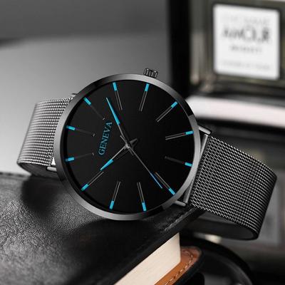 Multicon Wholesale Hub Waterproof Men's Stainless Steel Watch With Luminous Dial Classic Business Timepiece Waterproof Men's Stainless Steel Watch With Luminous Dial Classic Business Timepiece
