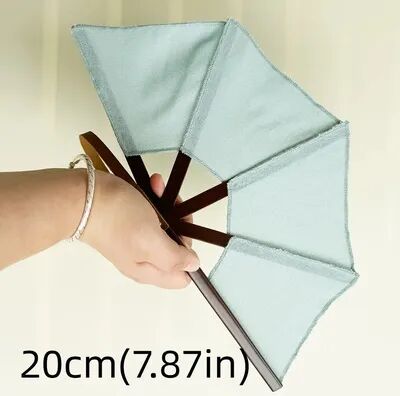 Lush Living Finds Vintage Embroidered Spanish Folding Fan For Elegant Cooling & Decorative Display f