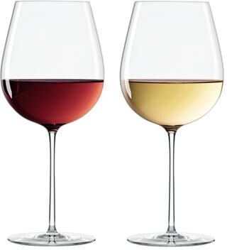 "Lenox Tuscany Signature Series Warm Region Wine Glasses, Set of 2 - 3.00"" Round"