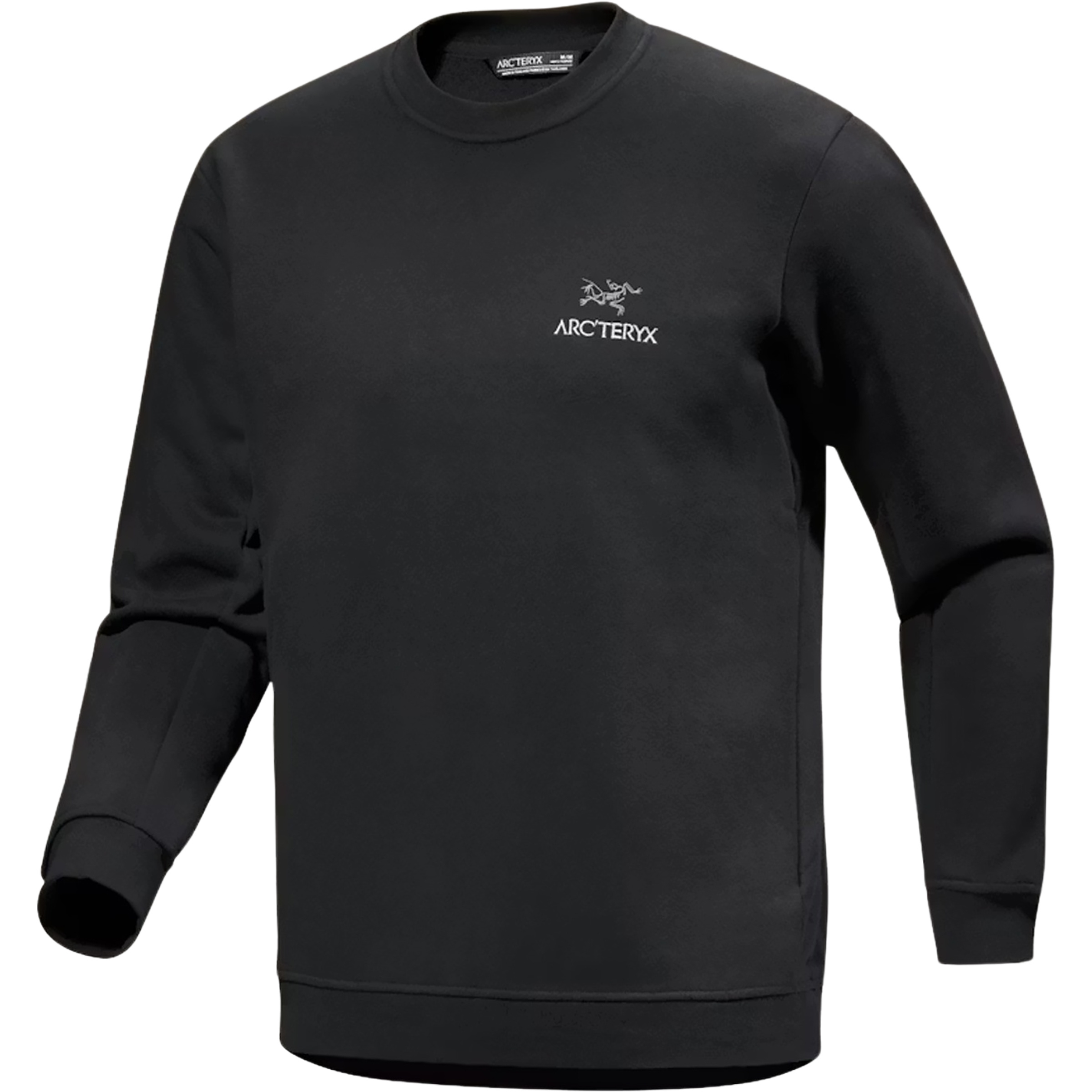 Arc'teryx Emblem Fleece Herren Pullover schwarz Größe XL Trekking Schnell trocknend