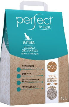 Perfect Lettiera Gatto in Cellulosa 10L