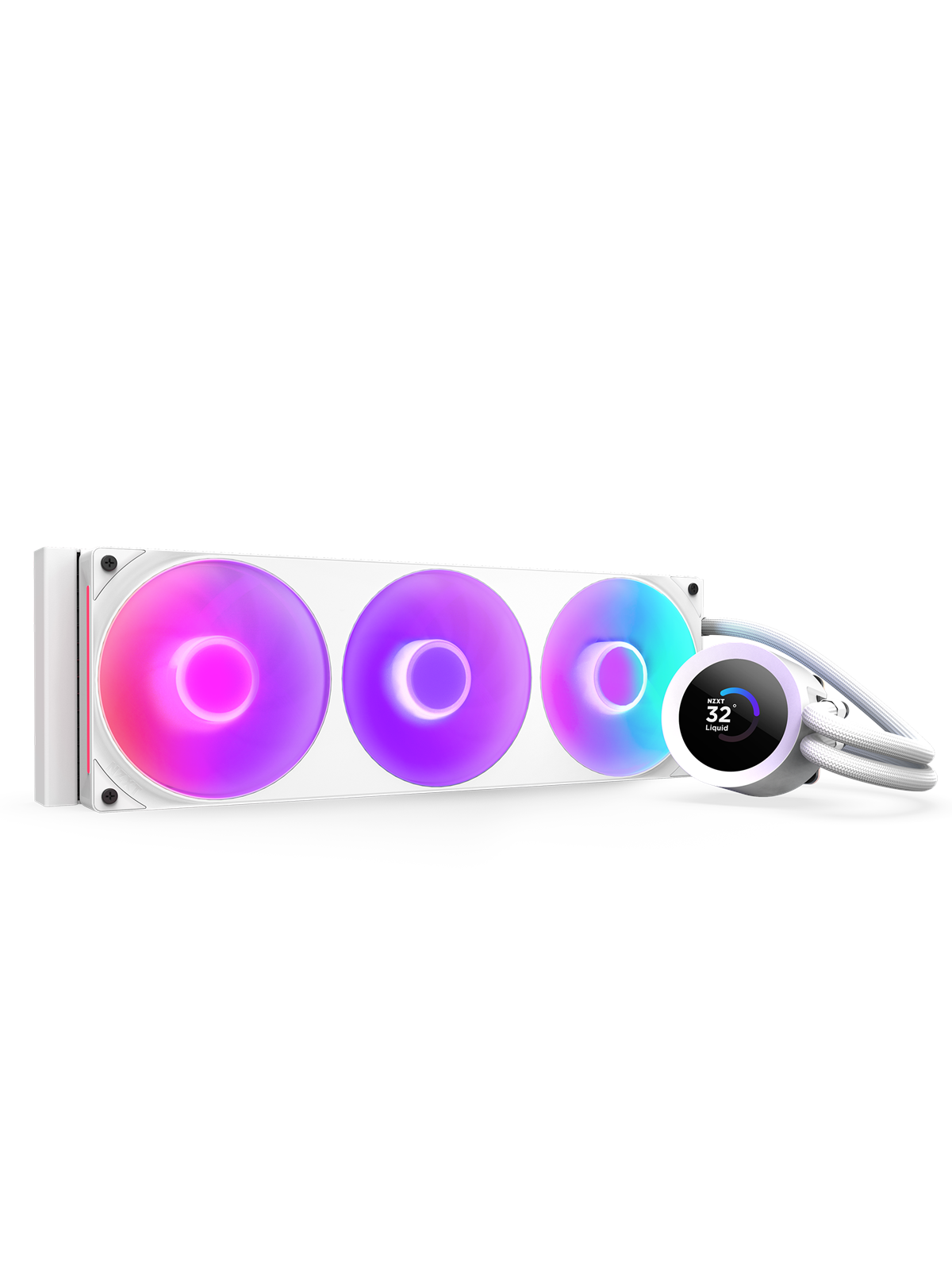 NZXT Kraken Plus 360 RGB White - CPU-Wasserkühlung
