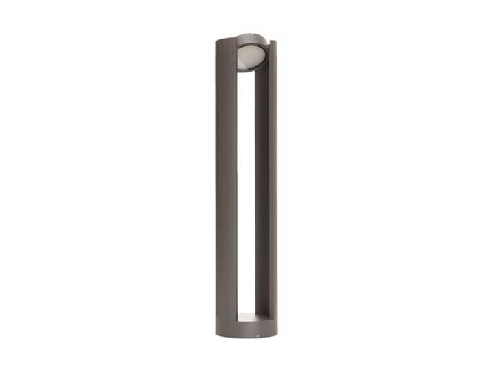 Lucande LED Eclairage Exterieur Dylen (Moderne) en Noir Aluminium (1 lampe\,à)\, Luminaire Lampe Jardin Borne Lumineuse