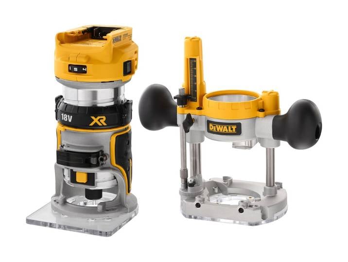DeWalt® Akku-Oberfräse XR Dcw604N-Xj 55 mm 18 V Solo