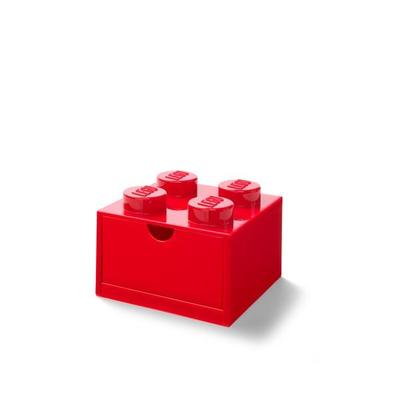 LEGO® Schubladenelement 4 Noppen Rot