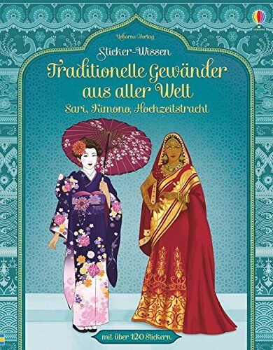 Emily Bone - Sticker-Wissen: Traditionelle Gewänder aus aller Welt: Sari, Kimono, Hochzeitstracht - Preis vom 30.09.2026 22:30:23 h
