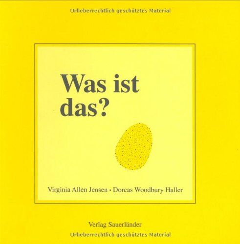 Jensen, Virginia Allen - Was ist das? - Preis vom 16.10.2026 11:41:07 h
