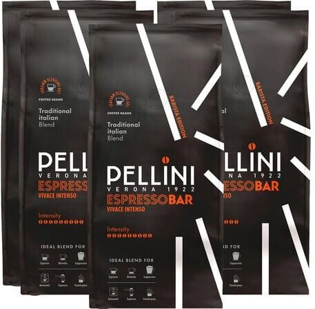 Pellini - Vivace Tradizionale Intenso - Kaffeebohnen 5 Kg - MaxiCoffee