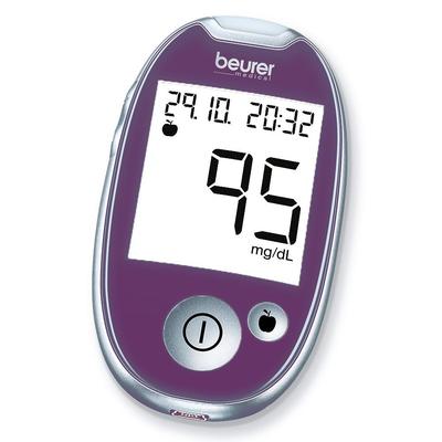 Beurer Gl44 Blutzuckermessgerät mg/dl lila 1 St Gerät