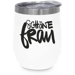 Thermobecher Schöne Frau ca. 350ml