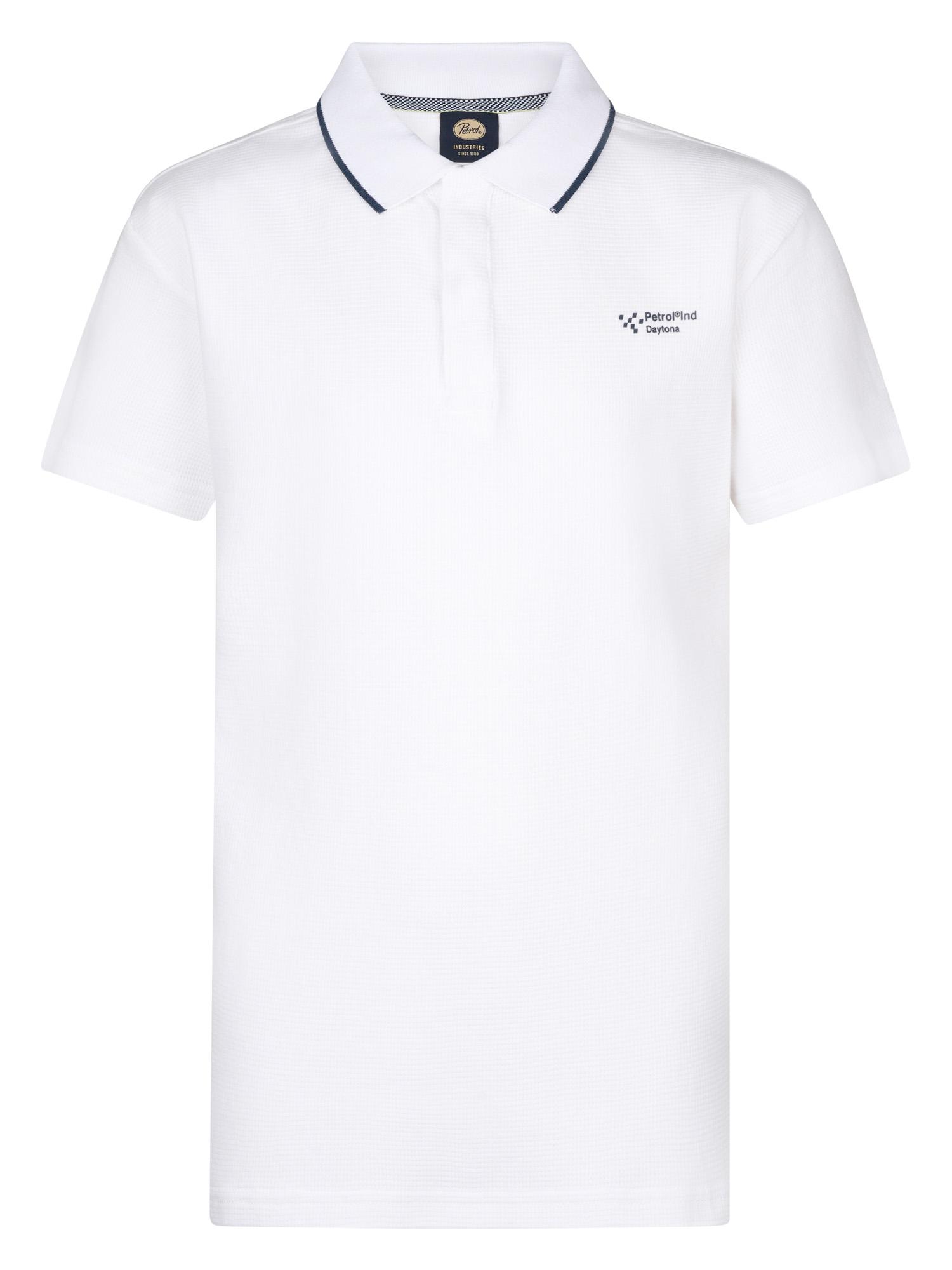 Petrol Industries - Jongens Klassieke Polo Caribbean - Wit