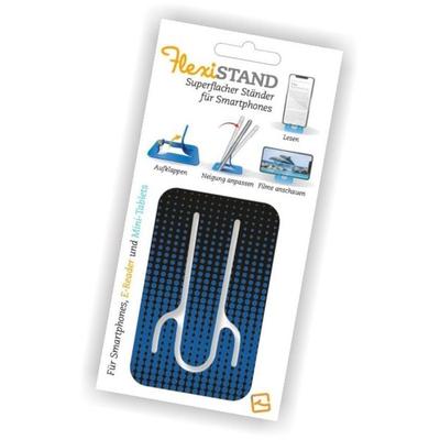 Flexistand Blue Dots – Superflacher Handy- und Tablet-Aufsteller