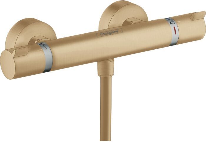 Hansgrohe Ecostat Comfort Brausethermostat 13116140 Aufputz, 1x Verbraucher, brushed bronze